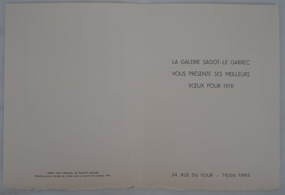 Philippe LELIEVRE : Femme nue - Gravure (détail)