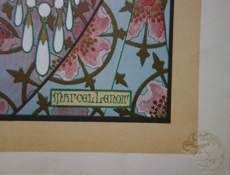 Marcel LENOIR : Invocation, 1897 - Lithographie (détail)