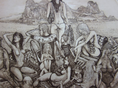 Christian LEPERE : Playa del sol - art (détail)