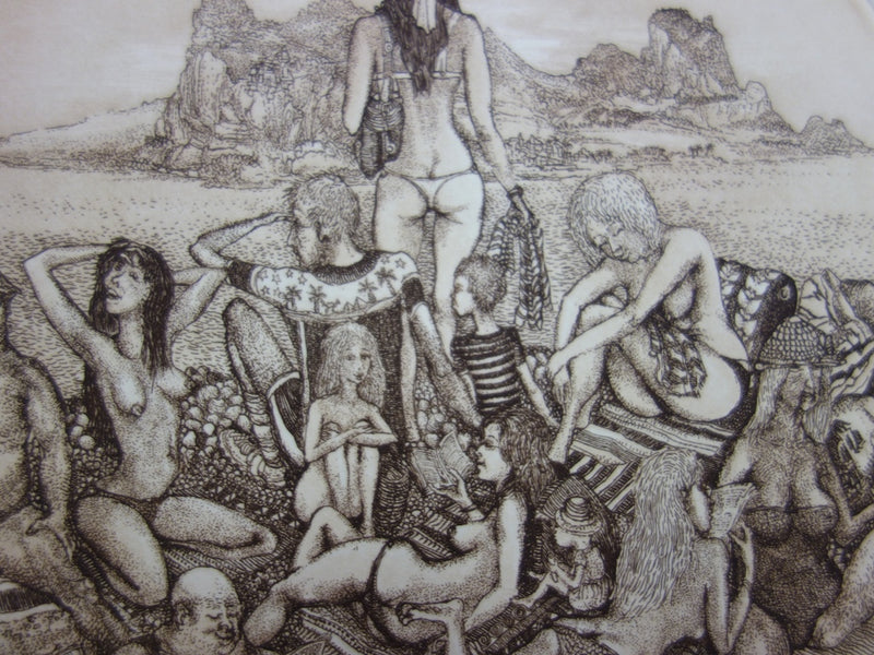 Christian LEPERE : Playa del sol - art (détail)