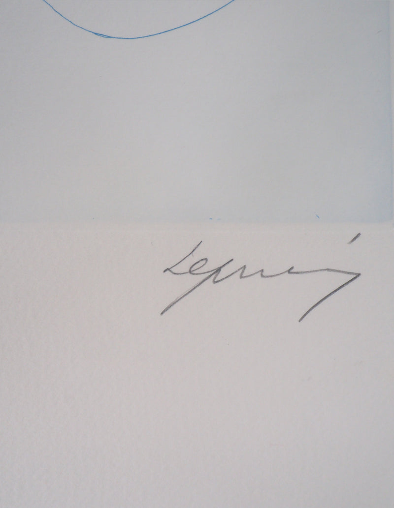  LEPRIEURE : Agnès, Jeune-fille au chapeau - Gravure (détail)