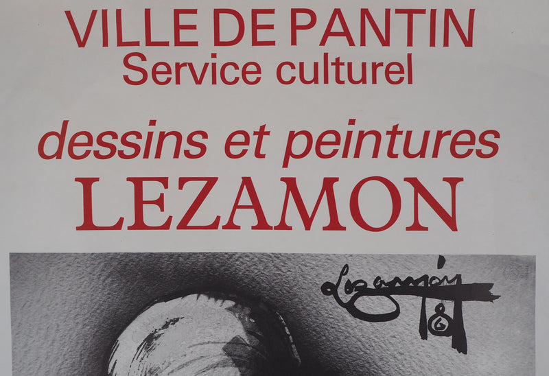  LEZAMON : Repos - Affiche (détail)