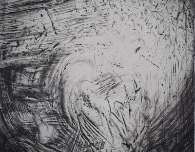 Etienne LODEHO : Éclosion - Gravure (détail)
