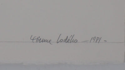 Etienne LODEHO : Vers le Paradis (Passage XII), 1981 - Gravure (détail)
