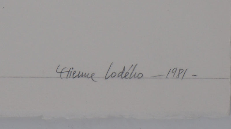 Etienne LODEHO : Vers le Paradis (Passage XII), 1981 - Gravure (détail)
