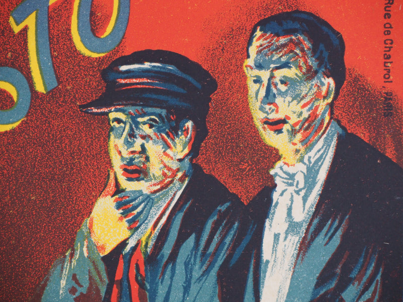Maximilien LUCE : Mévisto (La Scala), 1897 - Affiche (détail)