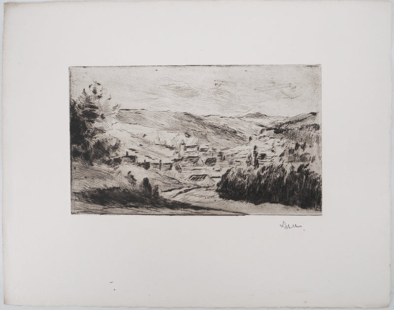 Maximilien LUCE : Paysage d&
