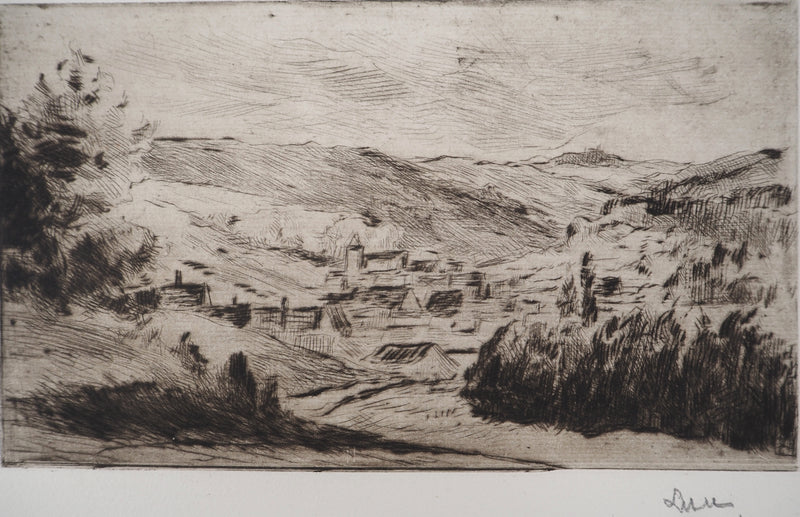 Maximilien LUCE : Paysage d&
