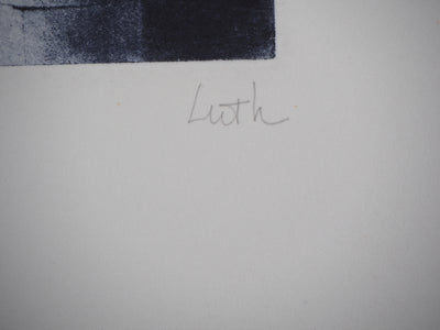  LUTH : Fragment d'architecture - Gravure (détail)