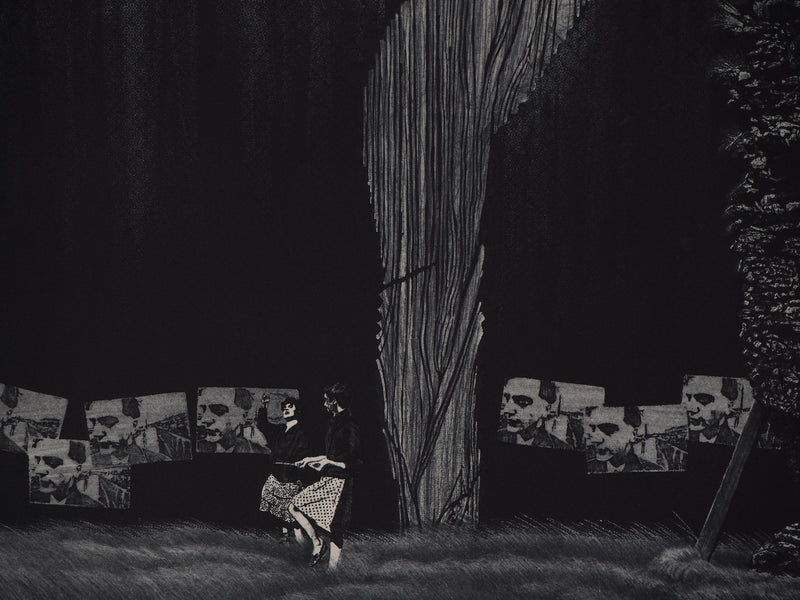  LUTH : Sa médiocre ruine - Gravure