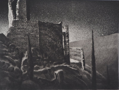  LUTH : Nuit étoilée - Gravure