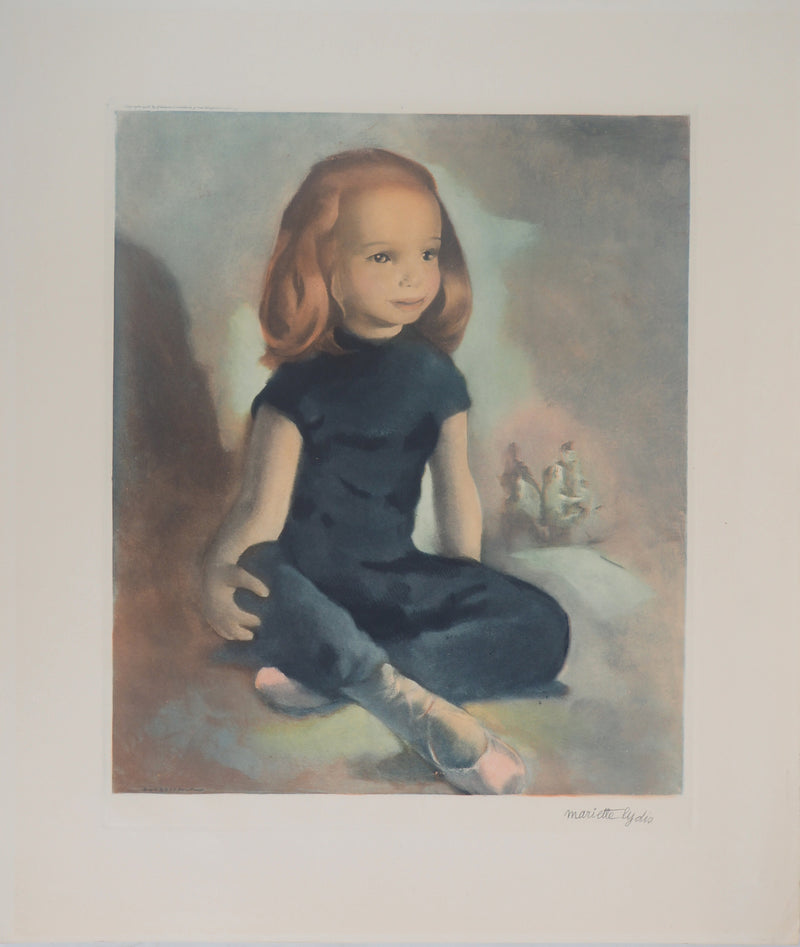 Mariette LYDIS : La petite danseuse - Gravure