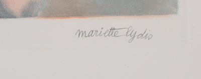 Mariette LYDIS : La petite danseuse - Gravure (détail)