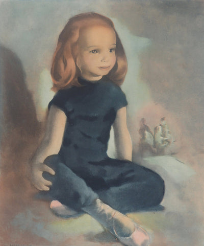 Mariette LYDIS : La petite danseuse - Gravure (détail)