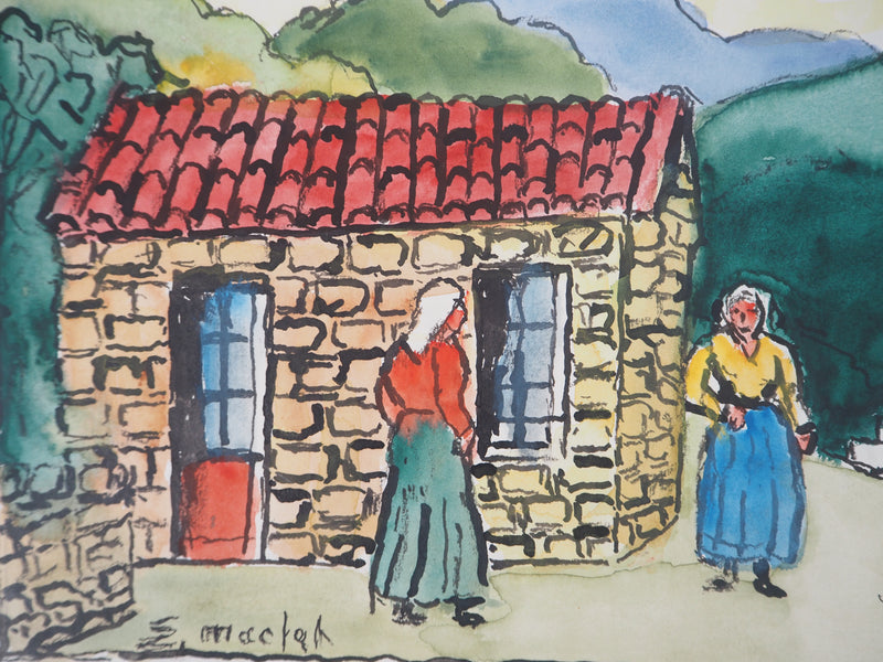 Elisée MACLET : Bretonnes à l&