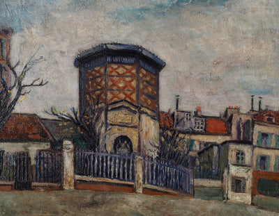 Elisée MACLET : Montmartre : La place JB Clément, c. 1940 - Tableau (détail)
