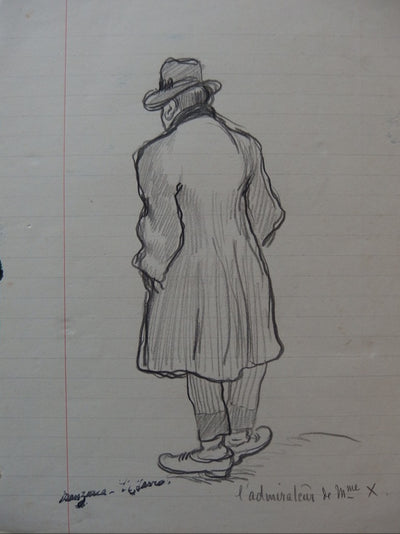 Georges MANZANA-PISSARRO : L'admirateur de Madame X - art