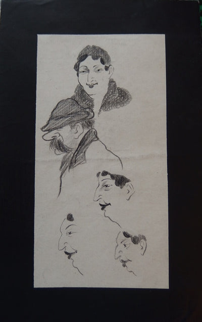 Georges MANZANA-PISSARRO : Les visages - art