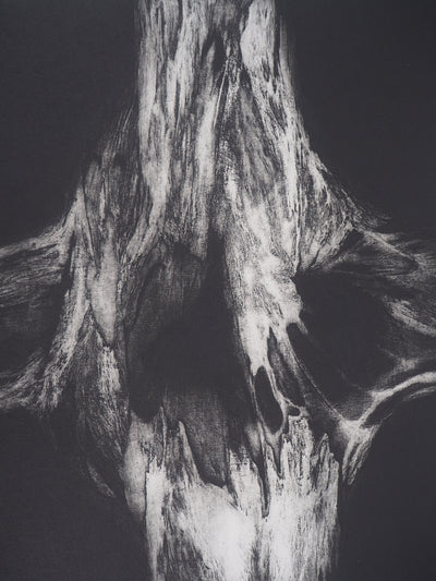 Stanislav MARIJANOVIC : Pressentiment I, 1989 - Gravure (détail)