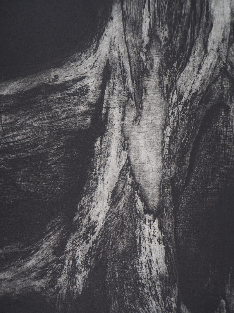 Stanislav MARIJANOVIC : Pressentiment I, 1989 - Gravure (détail)