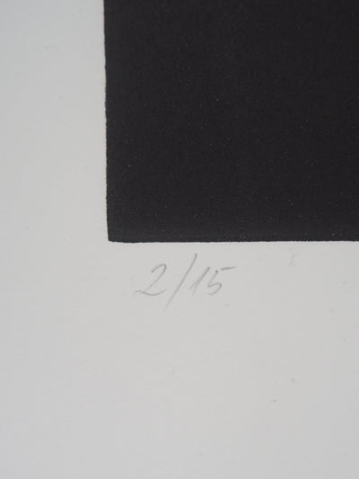 Stanislav MARIJANOVIC : Pressentiment I, 1989 - Gravure (détail)