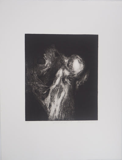 Stanislav MARIJANOVIC : La rencontre de l'abstraction et de la lumière, 1989 - Gravure
