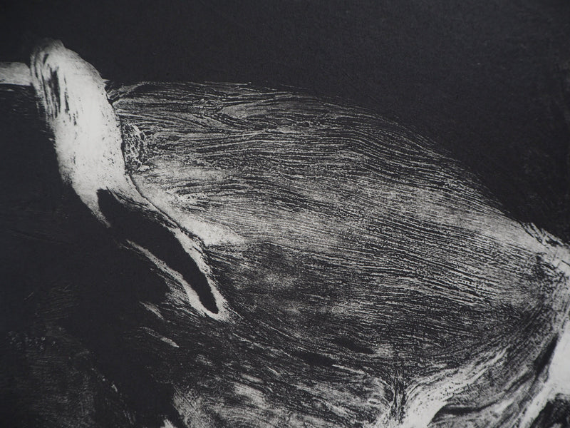 Stanislav MARIJANOVIC : Le réveil de la conscience, 1989 - Gravure (détail)
