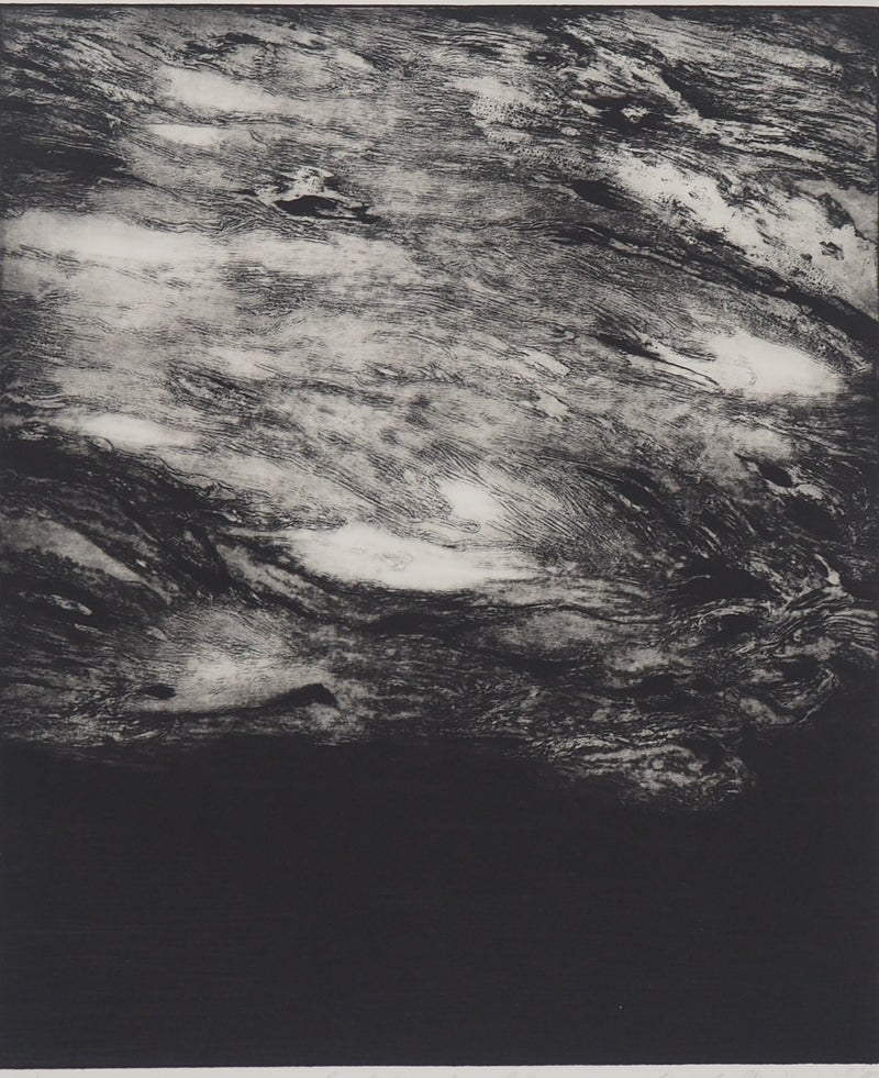 Stanislav MARIJANOVIC : Sur la trace du ciel, 1989 - Gravure