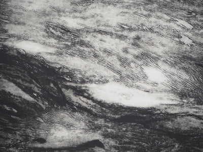 Stanislav MARIJANOVIC : Sur la trace du ciel, 1989 - Gravure (détail)