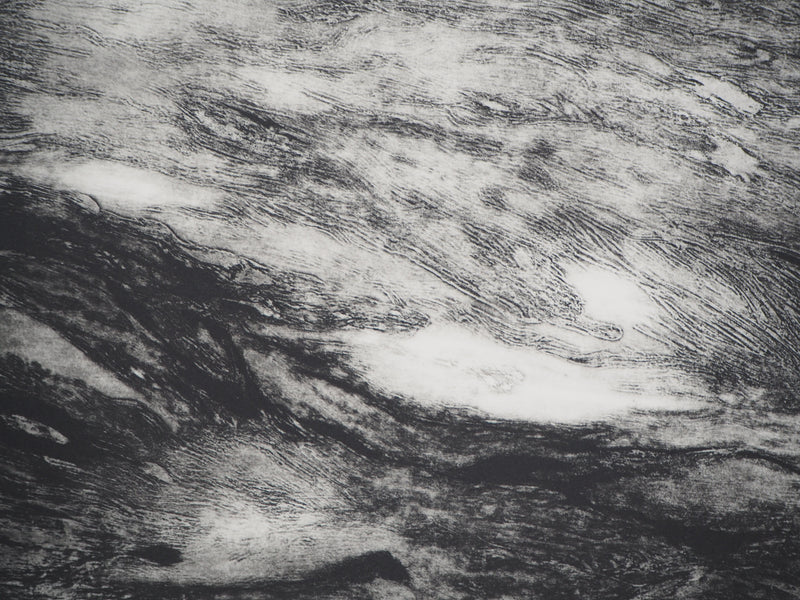 Stanislav MARIJANOVIC : Sur la trace du ciel, 1989 - Gravure (détail)