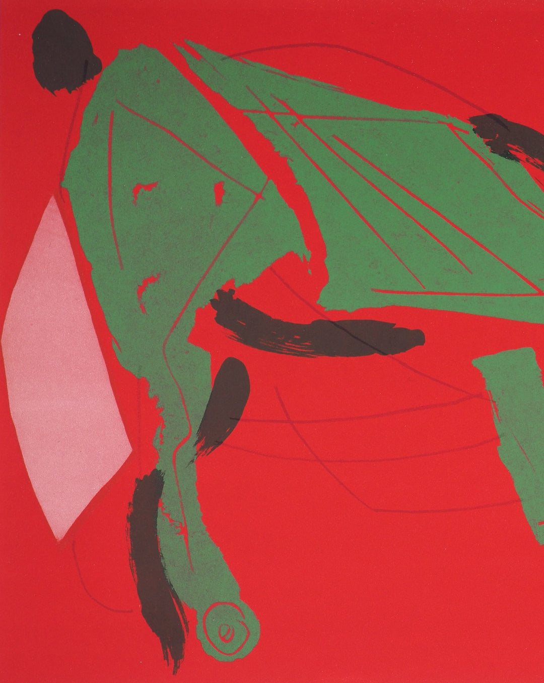 Marino MARINI: Horse, Original lithograph – art.paris