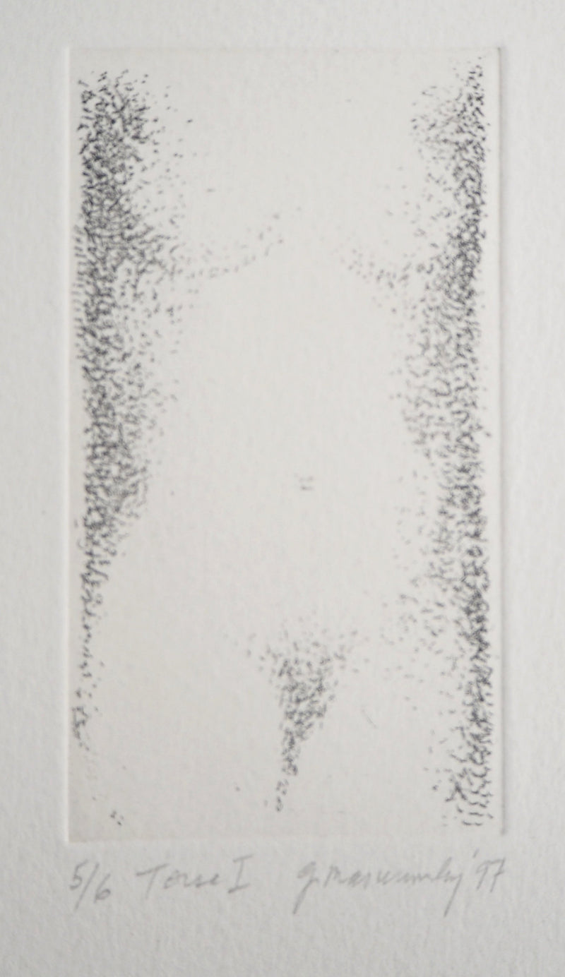 Gregory MASUROVSKY : Torse I, 1997 - Gravure