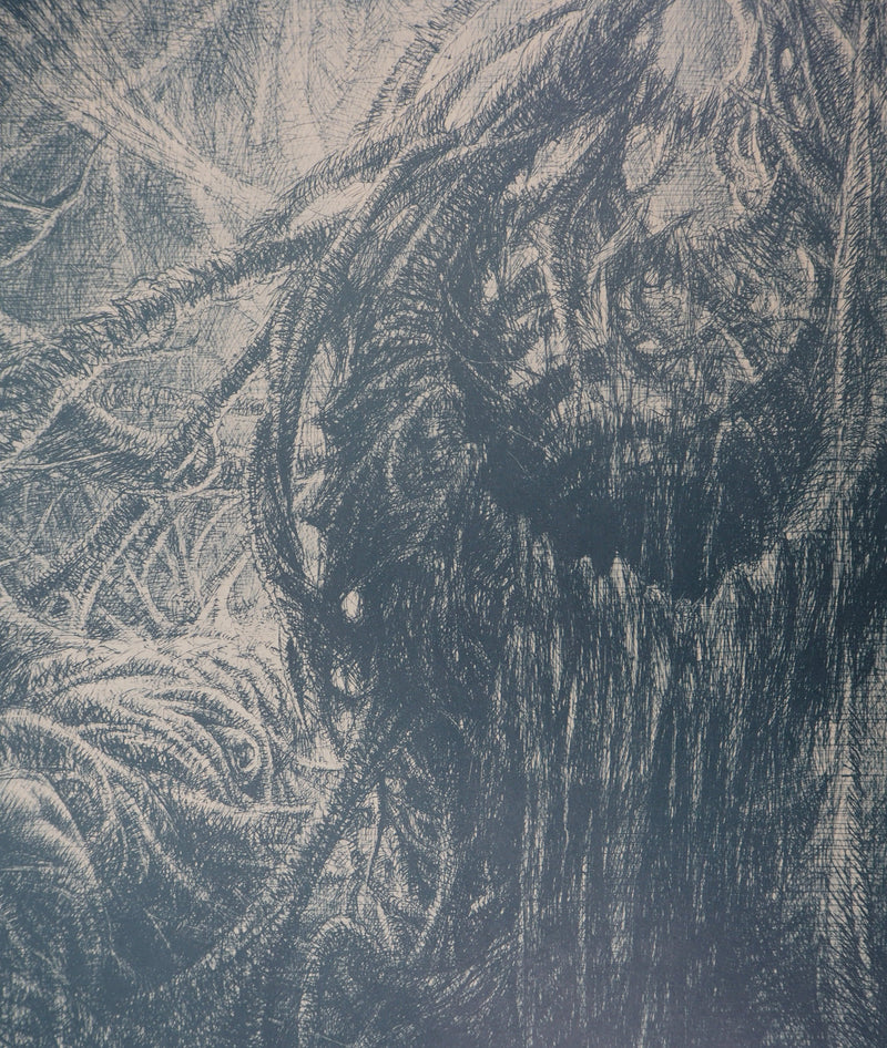 Jean-Michel MATHIEUX-MARIE : La rébellion de la nature, 1992 - Affiche (détail)