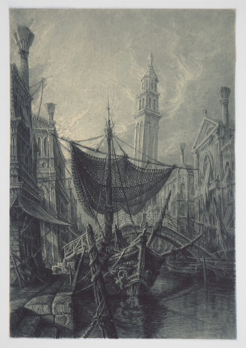 Jean-Michel MATHIEUX-MARIE : Venise, la ville sur l&