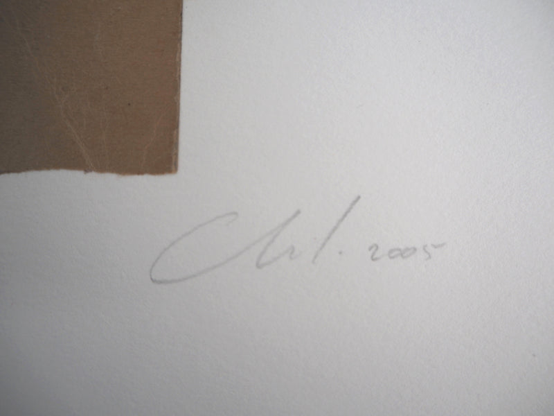 Chloé MATHIEZ : Rouge éphémère, 2005 - Gravure (détail)