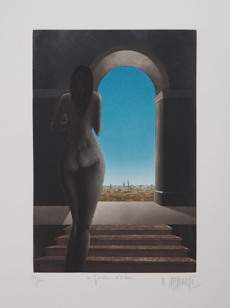 Michel MATHONNAT : Le jardin d&