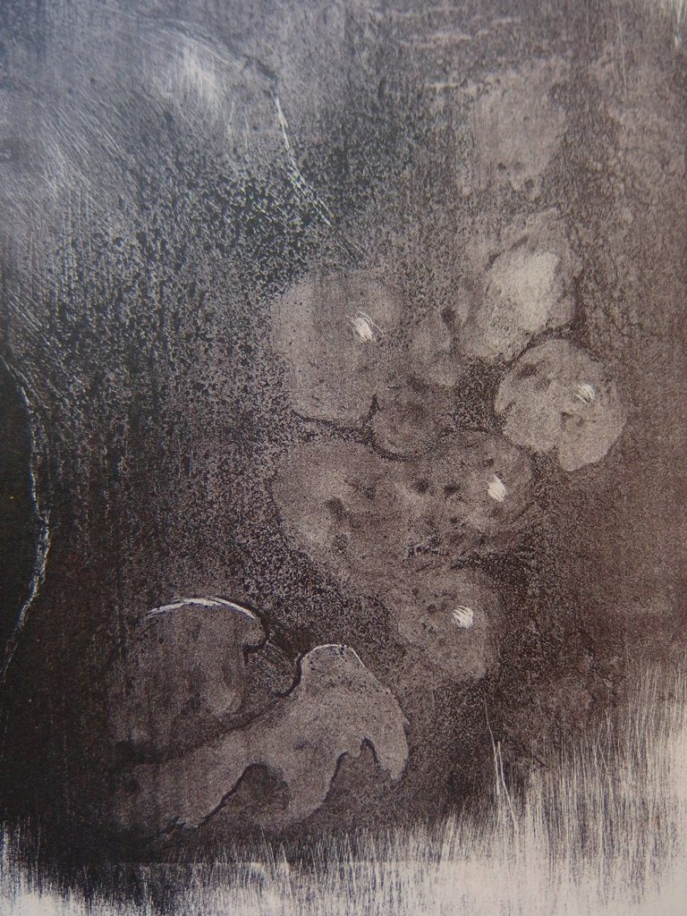 Marcel MATHYS : Impression de nu - Lithographie (détail)
