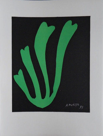 Henri MATISSE :      Fougère - Lithographie