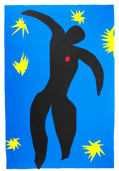 Henri MATISSE : La chute d'Icare - Sérigraphie