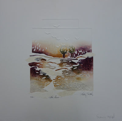 Francis MEAN : Vallée fleurie - Gravure