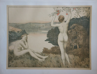 René MENARD : Automne - Lithographie