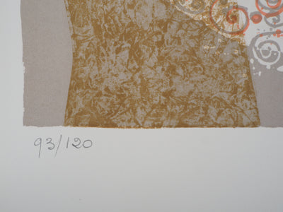 Frédéric MENGUY : Intimité, 1973 - Lithographie (détail)