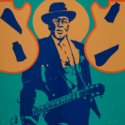 Ivan MESSAC : John Lee Hooker - Sérigraphie