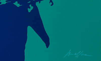 Ivan MESSAC : John Lee Hooker - Sérigraphie (détail)