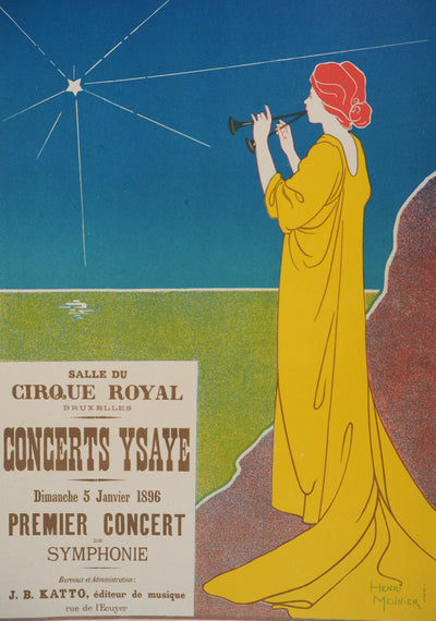 Georges MEUNIER : Déesse de la lumière, 1895 - Affiche