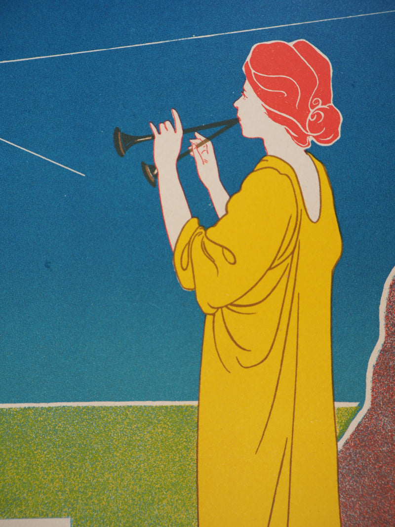 Georges MEUNIER : Déesse de la lumière, 1895 - Affiche (détail)
