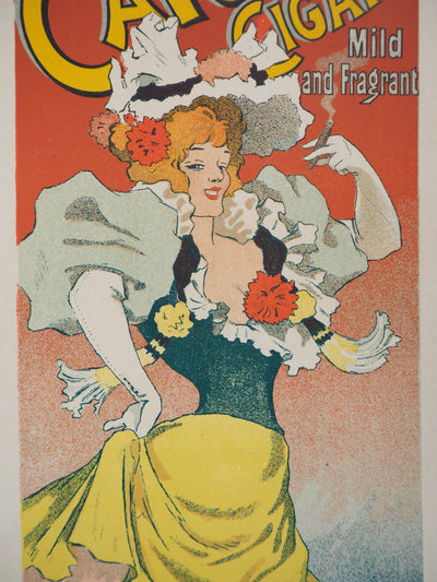 Georges MEUNIER : Frossard's Cavour Cigars, 1895 - Affiche