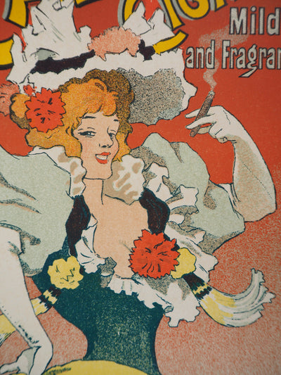 Georges MEUNIER : Frossard's Cavour Cigars, 1895 - Affiche (détail)