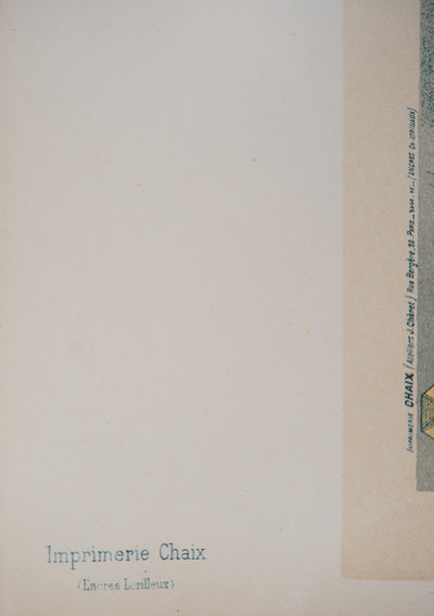 Georges MEUNIER : Frossard's Cavour Cigars, 1895 - Affiche (détail)