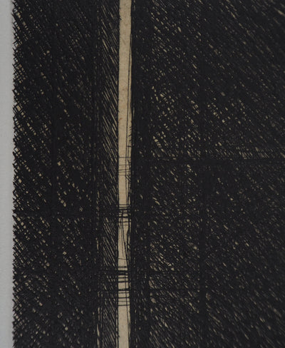 Philippe MINARD : Composition linéaire - Gravure (détail)